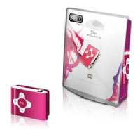 Sweex Clipz MP3 Player Pink 4 GB (MP314)